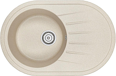 Мойка Granula 7601 бежевый