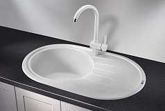 Мойка Granula 7601 белый