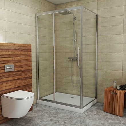 Душевое ограждение Grossman PR-120SQL (Niagara Premium) фото 2 Душевое ограждение Grossman PR-120SQL (Niagara Premium) preview 2