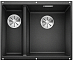 Купить Мойка Blanco SUBLINE 340/160-U SILGRANIT чаша справа, отводная арматура InFino® антрацит preview 1