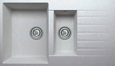 Мойка Tolero Classic R-118 серый-металлик