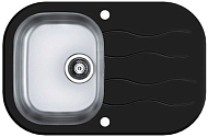 Мойка Alveus Wave 20 черное стекло