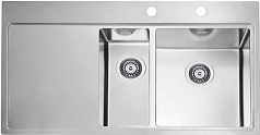 Мойка Alveus Pure 60R нержавеющая сталь матовая, чаша справа