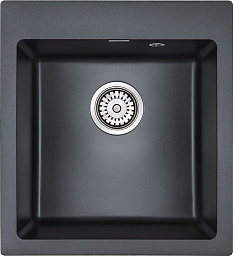 Мойка Paulmark Zemar черный металлик