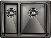 Мойка Paulmark Annex R вороненая сталь