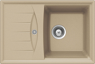 Мойка Schock GENIUS 45D CRISTALITE лунный камень