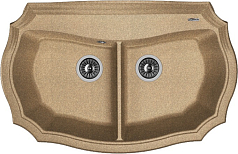 Мойка Florentina Эмилия 870 коричневый