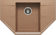 Мойка Polygran Riff-800 терракота