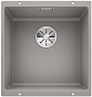 Мойка Blanco SUBLINE 400-U SILGRANIT отводная арматура InFino® алюметаллик