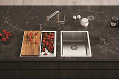 Мойка Alveus Kombino 20 нержавеющая сталь атласная чаша, матовая поверхность