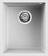 Мойка Elleci QUADRA 100 U White