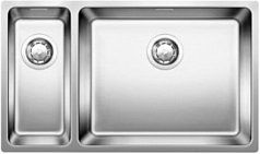 Мойка Blanco ANDANO 500/180-U, чаша справа клапан-автомат