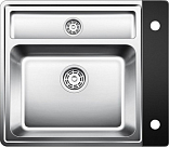 Мойка Blanco Statura 6-IF Crystal черное стекло