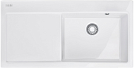 Мойка Franke MTK 611-100, чаша справа, белый