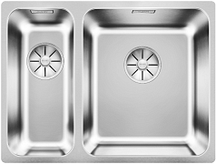 Мойка Blanco Solis 340/180-U чаша справа нержавеющая сталь полированная