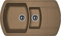 Мойка Florentina Нире 860К коричневый