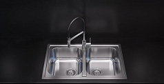 Мойка Alveus Line Maxim 90 нержавеющая сталь атласная