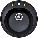 Мойка Zigmund & Shtain Kreis 505 черный базальт