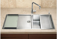 Мойка Blanco Claron 400/550-T-IF/N чаша справа