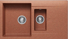Мойка Polygran Brig-870 терракота