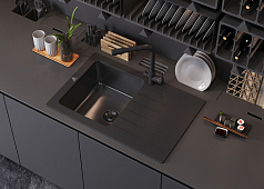 Мойка Tolero Twist Black Edition