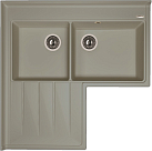 Мойка Florentina Адрия серый