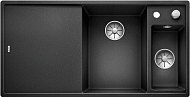 Мойка Blanco AXIA III 6 S-F чаша справа, доска ясень клапан-автомат InFino® антрацит