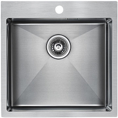 Мойка Paulmark Velten нержавеющая сталь брашированная