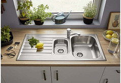 Мойка Blanco LIVIT II 6 S нержавеющая сталь полированная