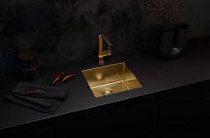 Мойка Alveus Quadrix 30 Monarch золото матовая