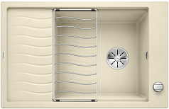 Мойка Blanco Elon XL 6S SILGRANIT PuraDur клапан-автомат InFino® жасмин