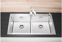 Мойка Blanco Claron 400/400-IF/N