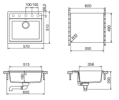 Мойка Schock VERO 60 CRISTADUR поларис