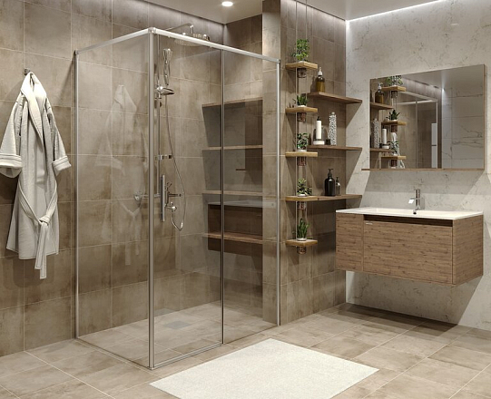 Душевое ограждение Grossman Fly 1 GR-D100-P70 (Niagara Premium) preview 2