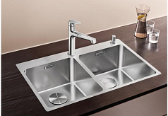 Мойка Blanco Andano 340/340-IF-A клапан-автомат