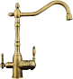 Смеситель Zigmund & Shtain ZS 1900B античная латунь