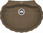 Мойка Florentina Гребешок коричневый