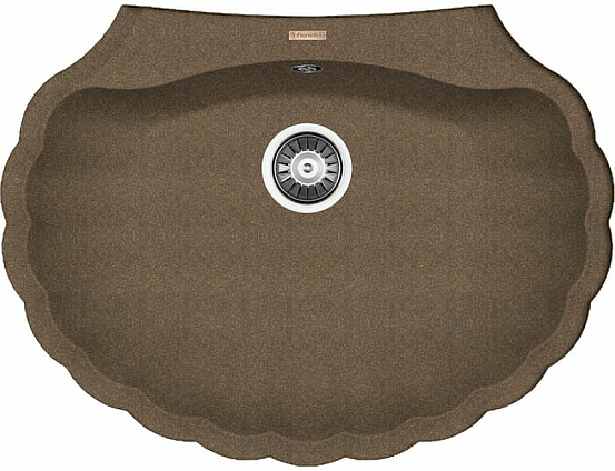 Мойка Florentina Гребешок коричневый preview 1