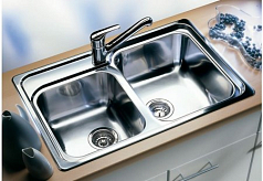 Мойка Blanco CLASSIC 8 нержавеющая сталь