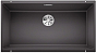 Мойка Blanco SUBLINE 800-U отводная арматура InFino® темная скала