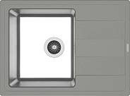 Мойка Florentina Комби 650 серый