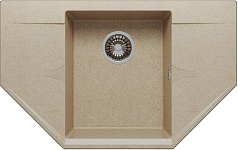 Мойка Polygran Riff-800 песочный