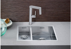 Мойка Blanco Zerox 340/180-IF/A нержавеющая сталь зеркальная полировка