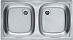 Купить Мойка Alveus Basic 160 нержавеющая сталь декор preview 1