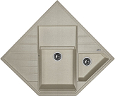 Мойка Florentina Бомбей серый