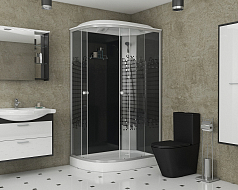 Душевая кабина Niagara NG-4512R black