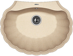 Мойка Florentina Гребешок песочный