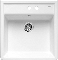 Мойка Blanco Panor 60 два отверстия глянцевый белый