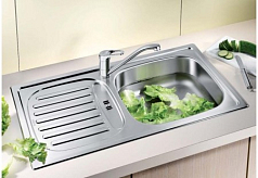 Мойка Blanco Flex Mini нержавеющая сталь матовая