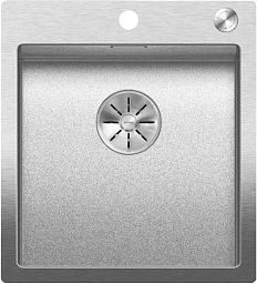 Мойка Blanco CLARON 400-IF/A Durinox® отводная арматура InFino® нержавеющая сталь durinox